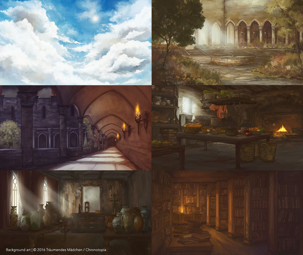 [VN] Chronotopia Demo Backgrounds