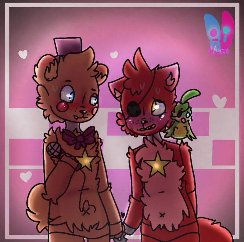 RockStar Frexy freddy X Foxy By InkyPuppet On DeviantArt rockstar-frexy-freddy-x-foxy-by-inkypuppet-on-deviantart