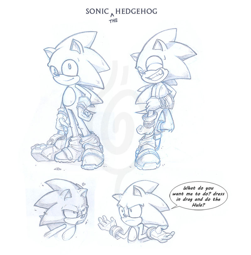 Sonic Hedgehog: Early Concept Design by KnotholeTeam on DeviantArt