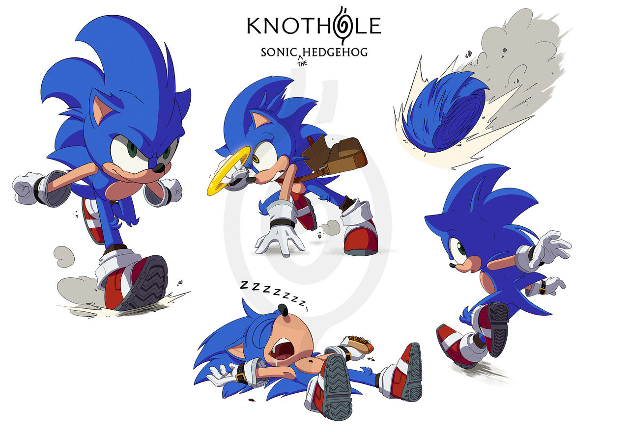 Writing Sonic Design Sonic Hedgehog: Finalized Design Sheet #2 by KnotholeTeam on DeviantArt