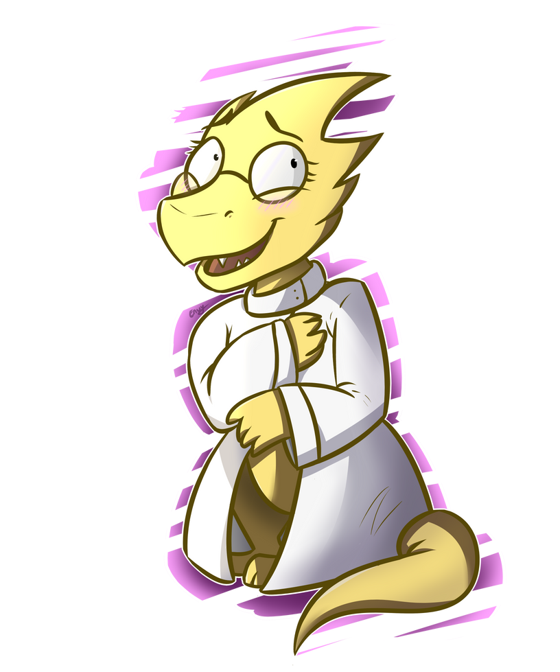 Dr. Alphys by EnvyShinyHunter on DeviantArt