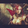 Zyra, IssabelCosplay League of Legends Wallpaper