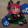 Rin Kaenbyou Chibi Perler