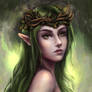 Woodland elf Portrait study