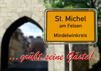 Greeting Card St. Michel am Felsen