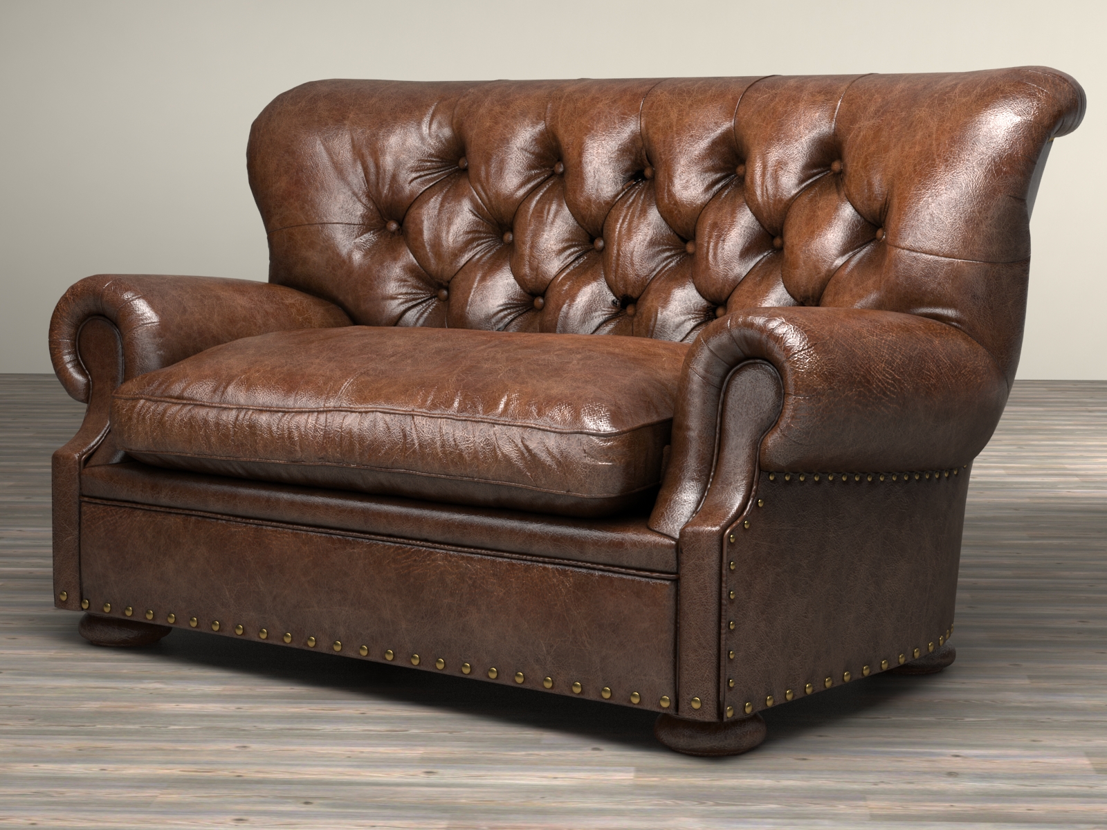 Rh 5 Churchill Leather Sofa 1