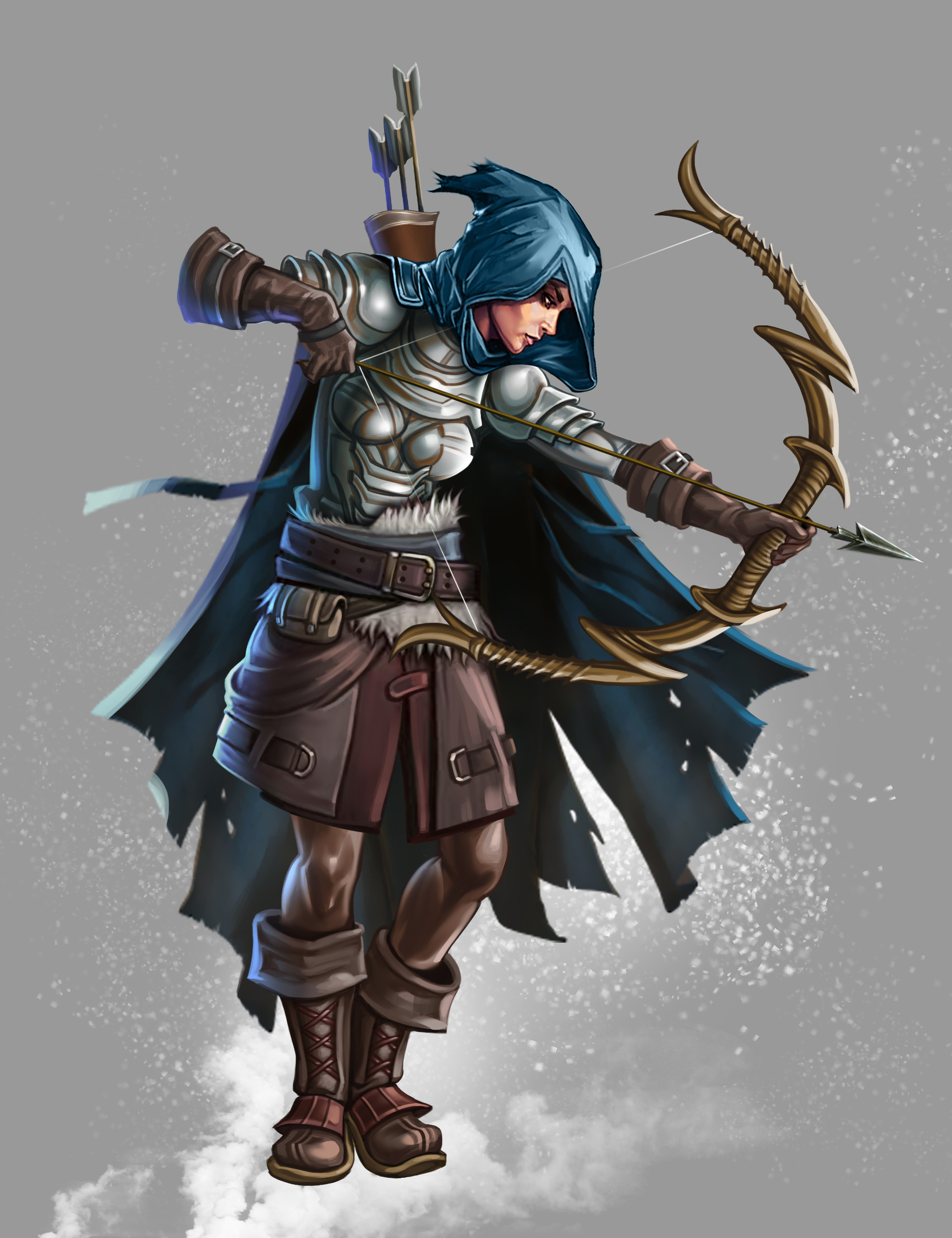 Female Ranger by DimitarKatsarov on DeviantArt Female Ranger by DimitarKatsarov on DeviantArt