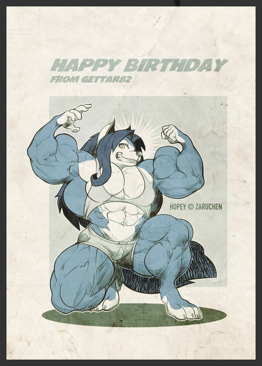 Birthday Wolf