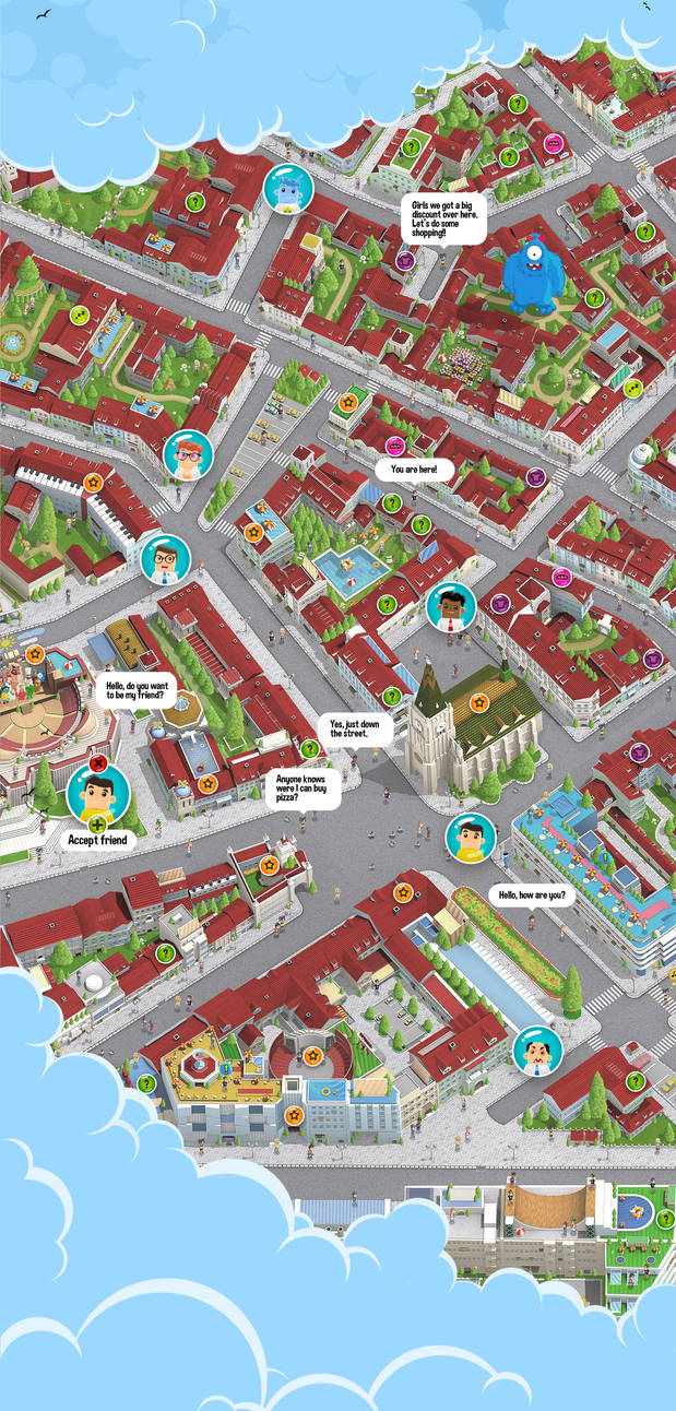 Footopia Map Cityopia - Interactive city by Picklenauts on DeviantArt