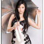 Silver umbrella