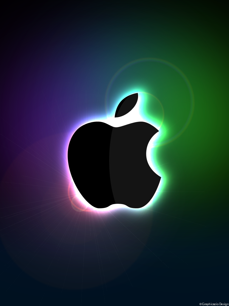 Glowing Apple Ipad Wallpaper By Graphicazio On Deviantart Glowing Apple Ipad Wallpaper By Graphicazio On Deviantart