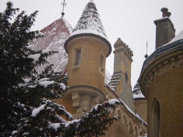 castle Marusevec winter time