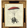 Steampunk Elephant Parachute