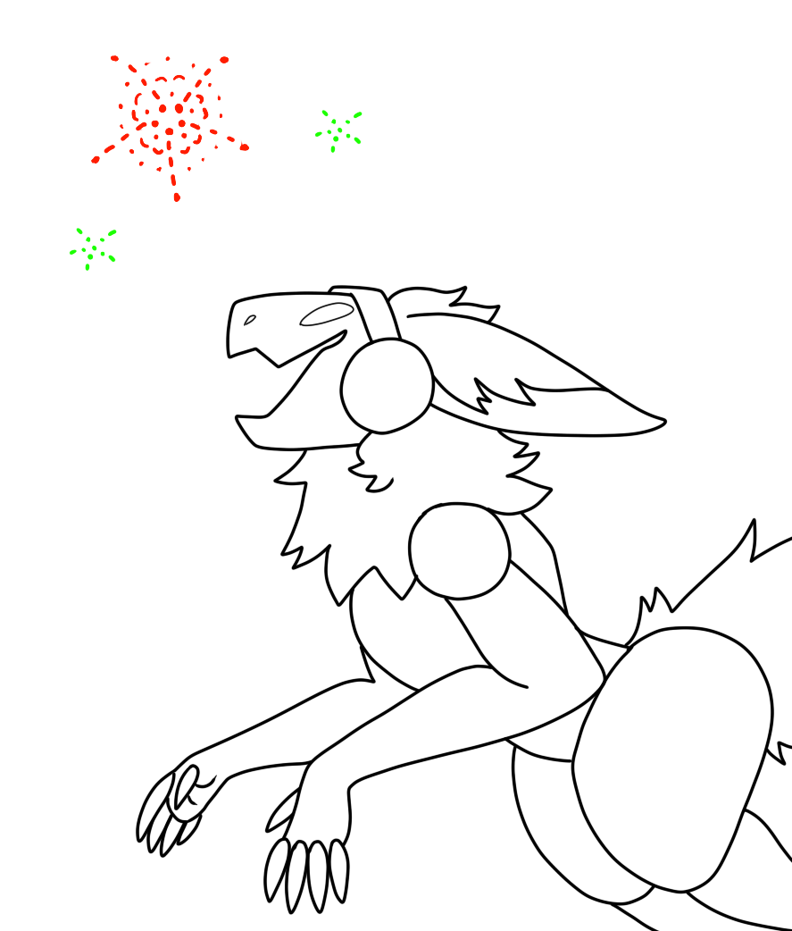 FREE Fireworks Protogen Base by GalesEpicenter on DeviantArt