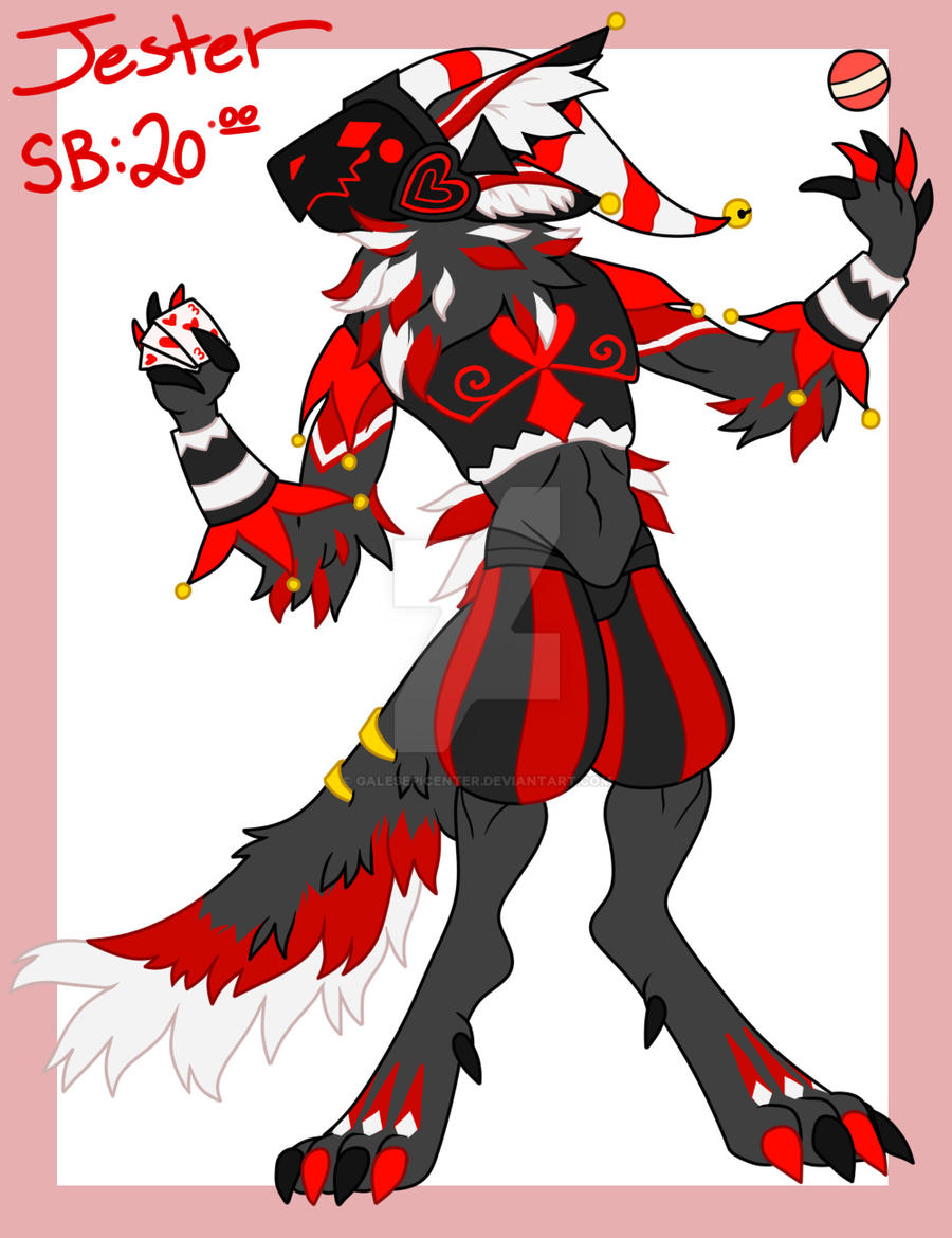 Jester Prottype Jester Protogen Adoptable by GalesEpicenter on DeviantArt
