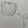 REALISTIC APPLE DRAWING!!!!