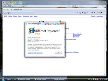 Internet Explorer 8 Tested