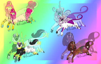 Pride Sphinxicorn Adopts - Flat Sale