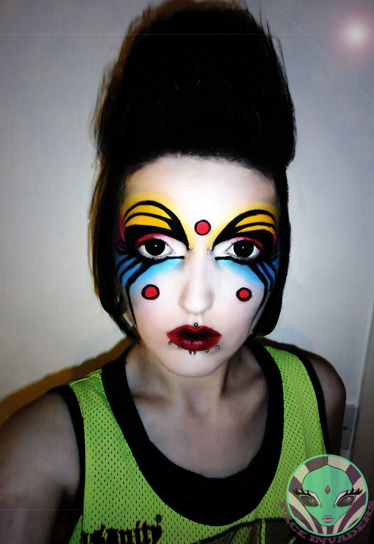 Face Invaders 4 Club Kid Makeup by Face-Invaders on DeviantArt