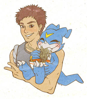 Daisuke and Veemon