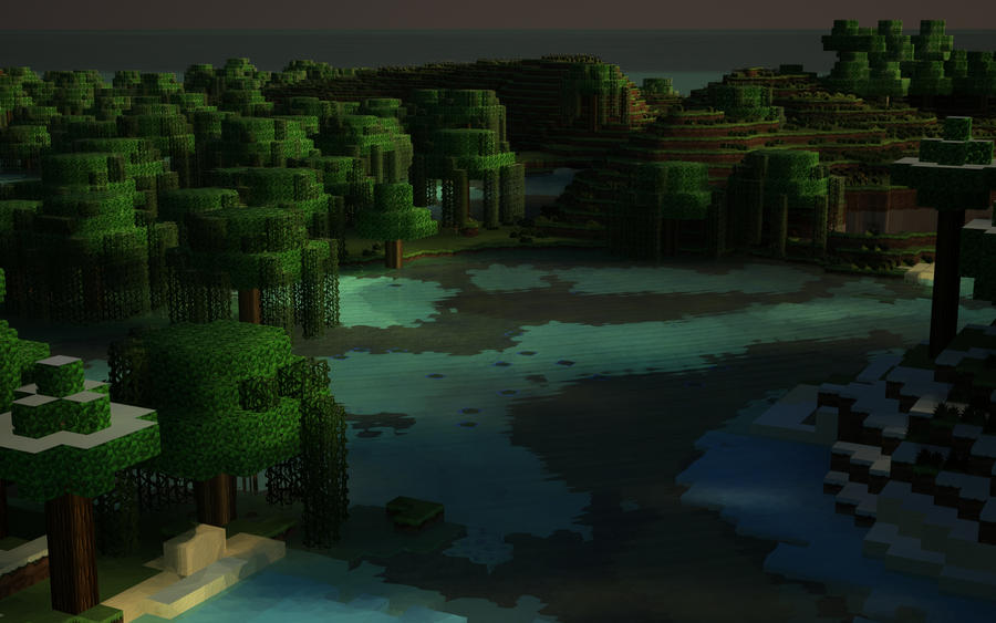 Minecraft Real Rendering minecraft render 4 by commissionerrat on DeviantArt
