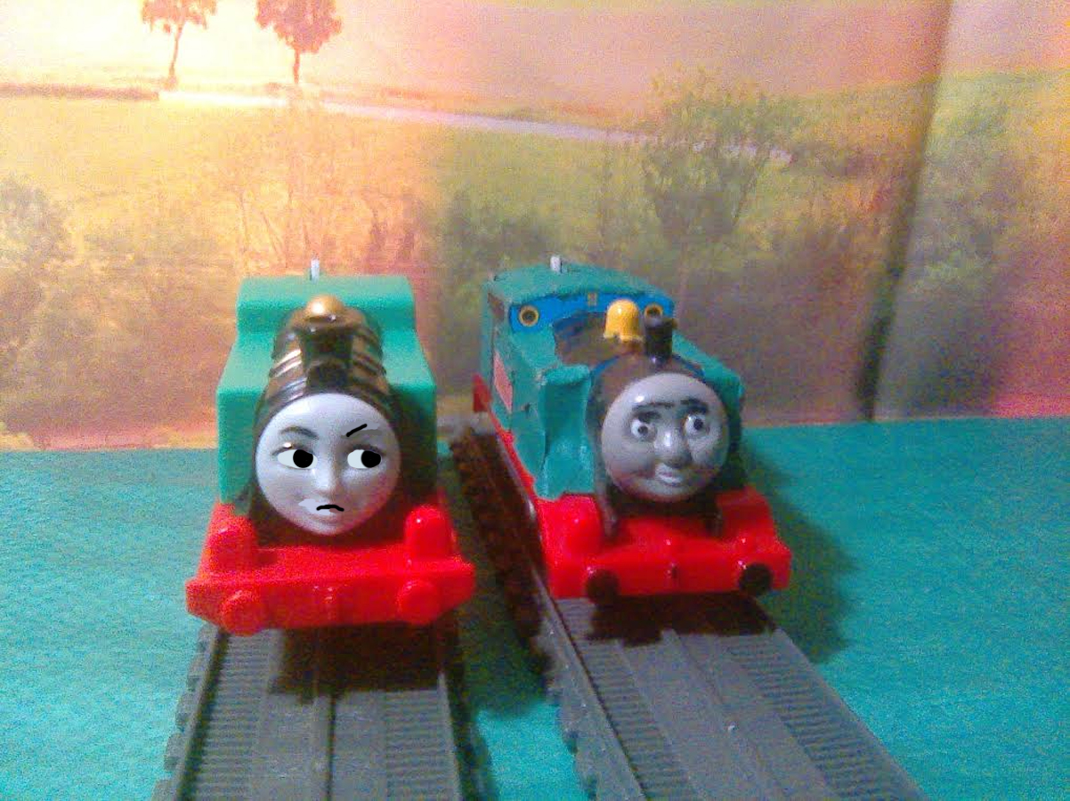 Trackmaster Gina meets Custom Gina