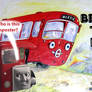 Bertie The Bus' reaction to book with same name