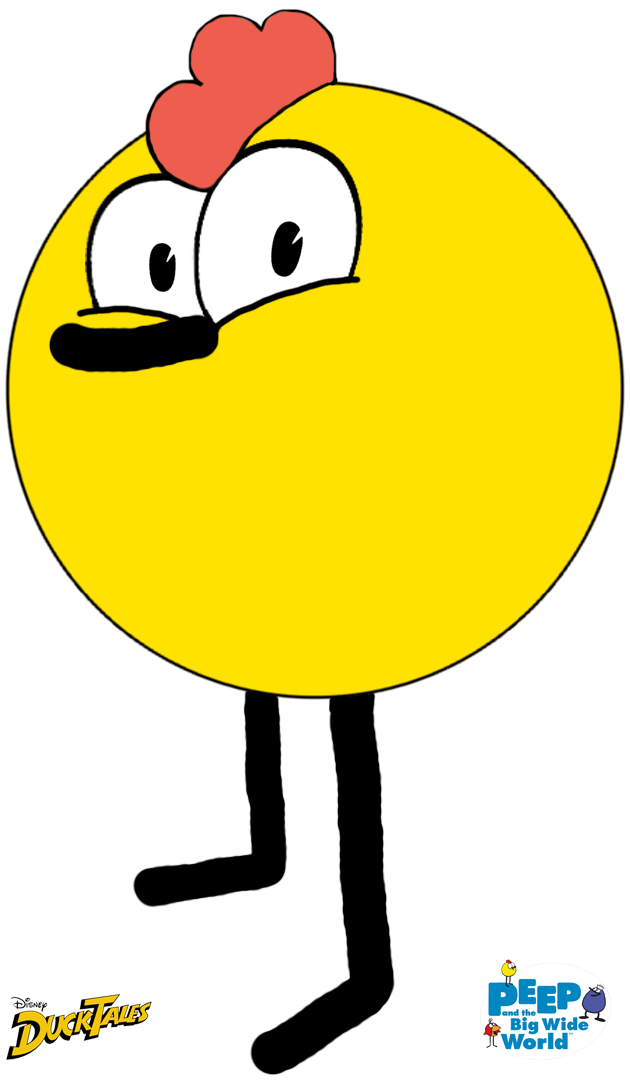 Peep in DuckTales Style