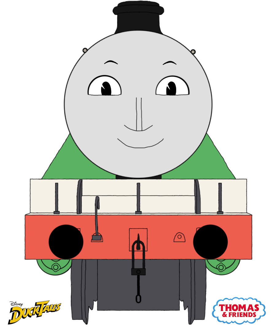 Henry The Green Engine in DuckTales Style