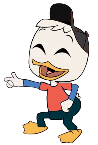 Me as a Ducktales Character Dancing