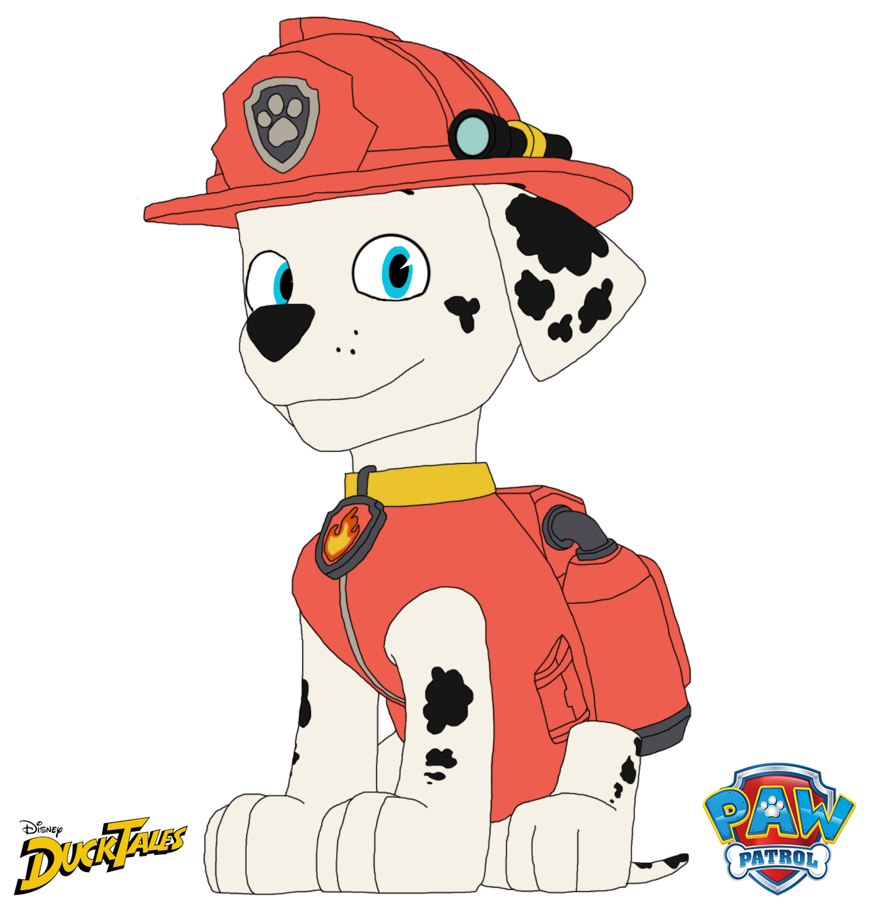 Marshall in DuckTales Style