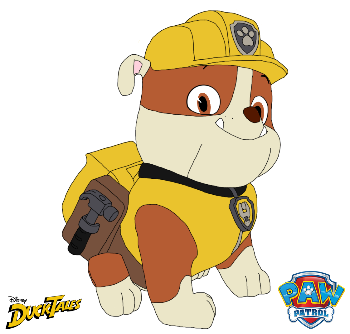 Rubble in DuckTales Style