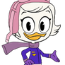 Webby in pilot outfit