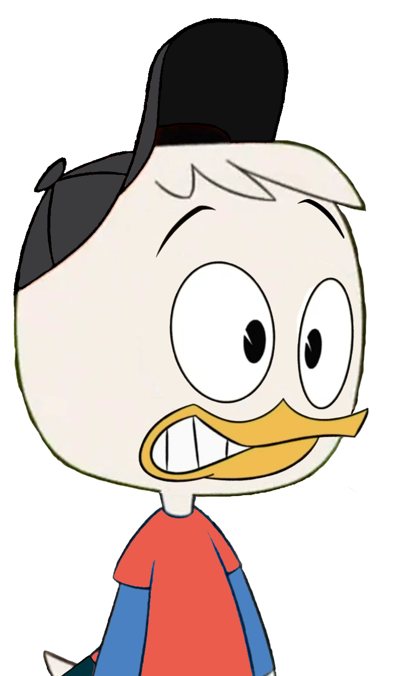 My DuckTales OC frighten transparent