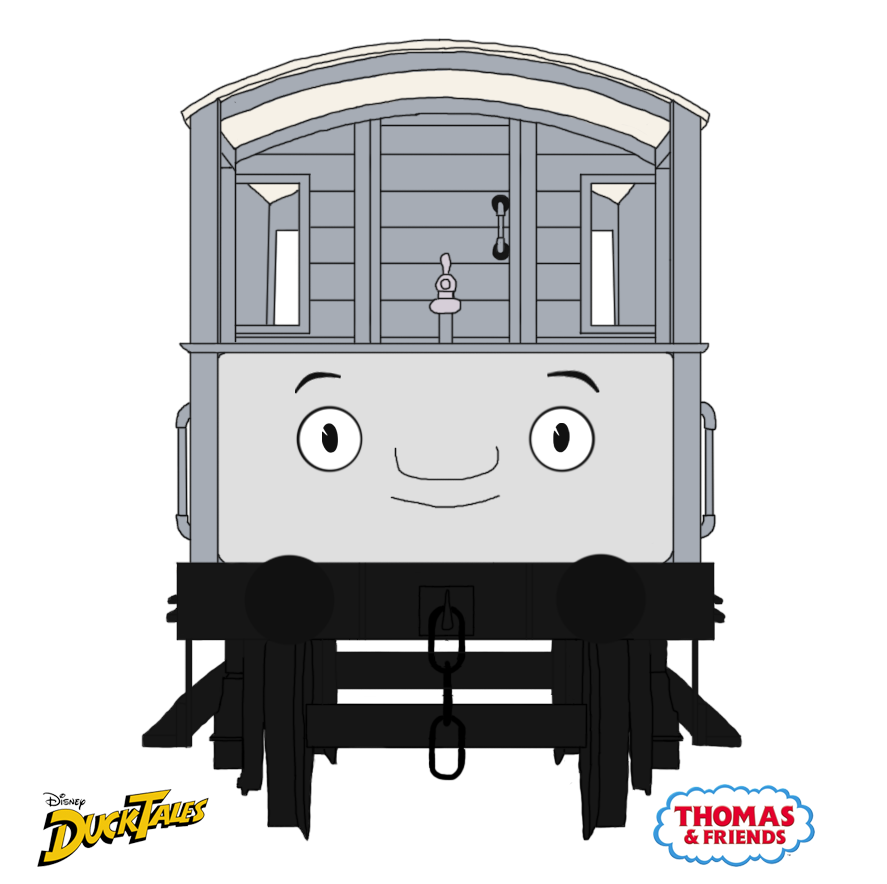 Toad the Brake Van in DuckTales Style