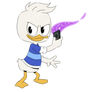 Dewey Duck in QuackPack DuckTales transparent