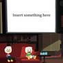 Louie and Cam watches meme templete