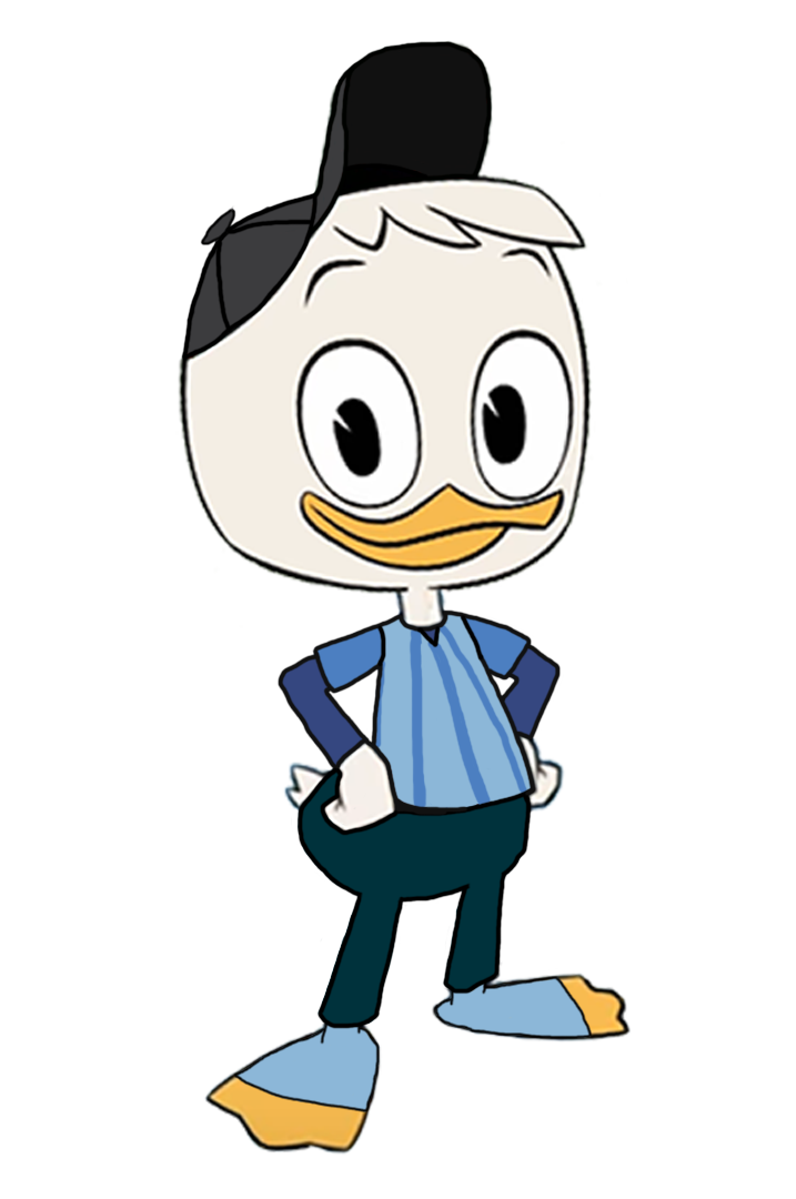 DuckTales Cam in baseball outfit