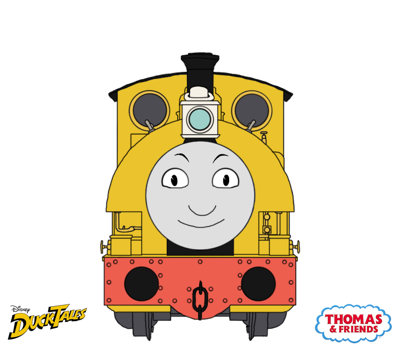 Proteus the Magic Lamp Engine in DuckTales style