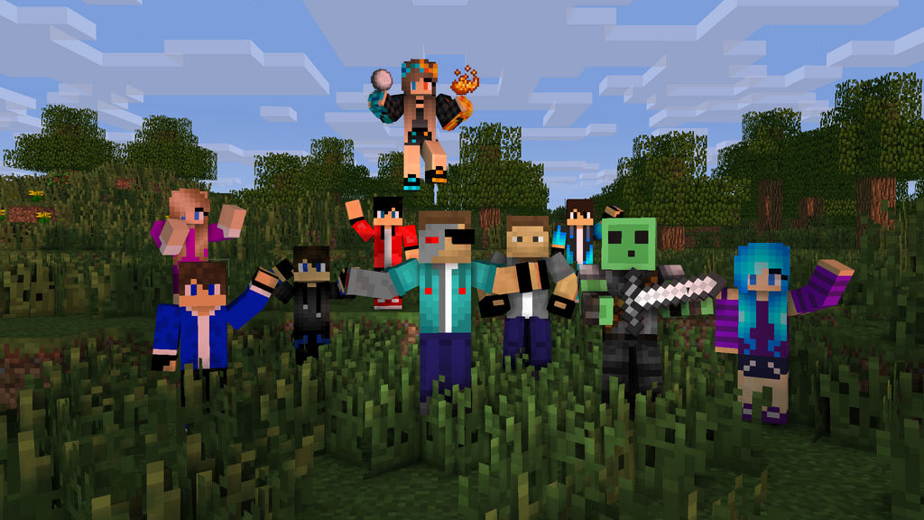 Friend Minecraft Background Minecraft Friend by Szczepanss on DeviantArt