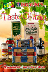 Braum's Taste of Italy Poster