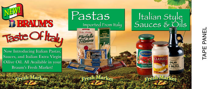 Braums Taste of Italy table t