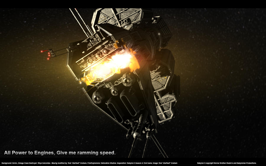 Give me Ramming Speed by starfleet