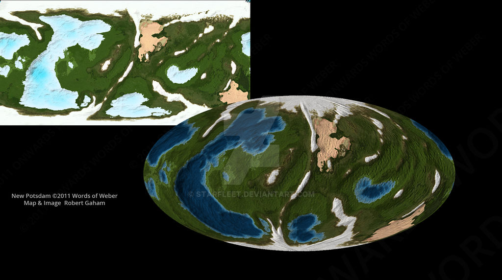 New Potsdam Planetary Maps