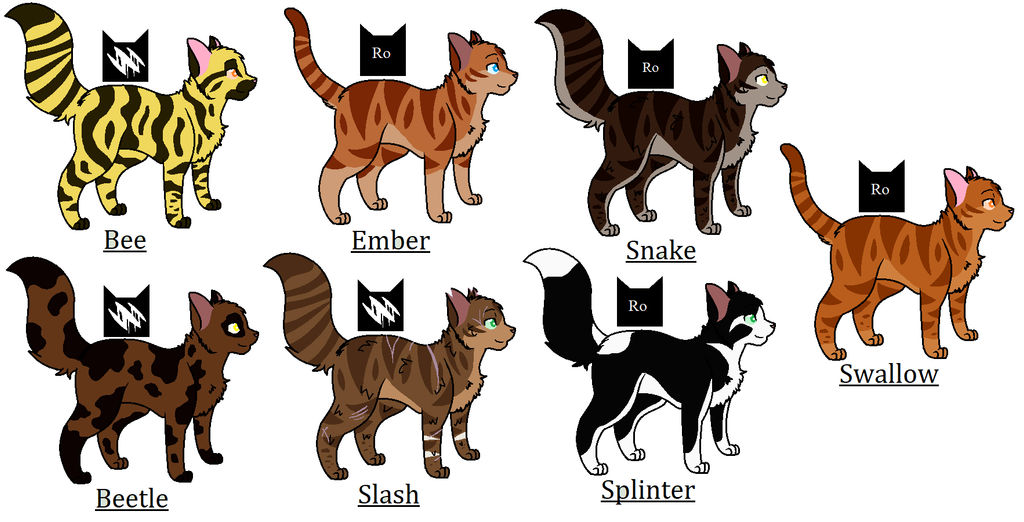 Sl Cat Races Slash's cats by Warrior-SpaceRanger on DeviantArt