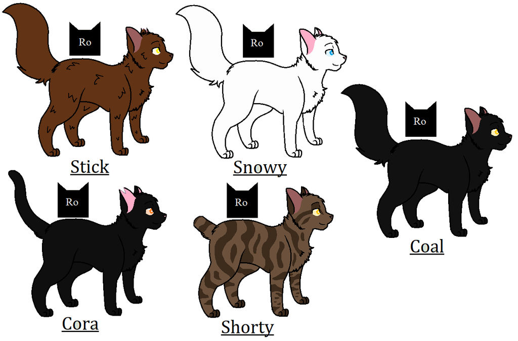 Stick's cats by Warrior-SpaceRanger on DeviantArt