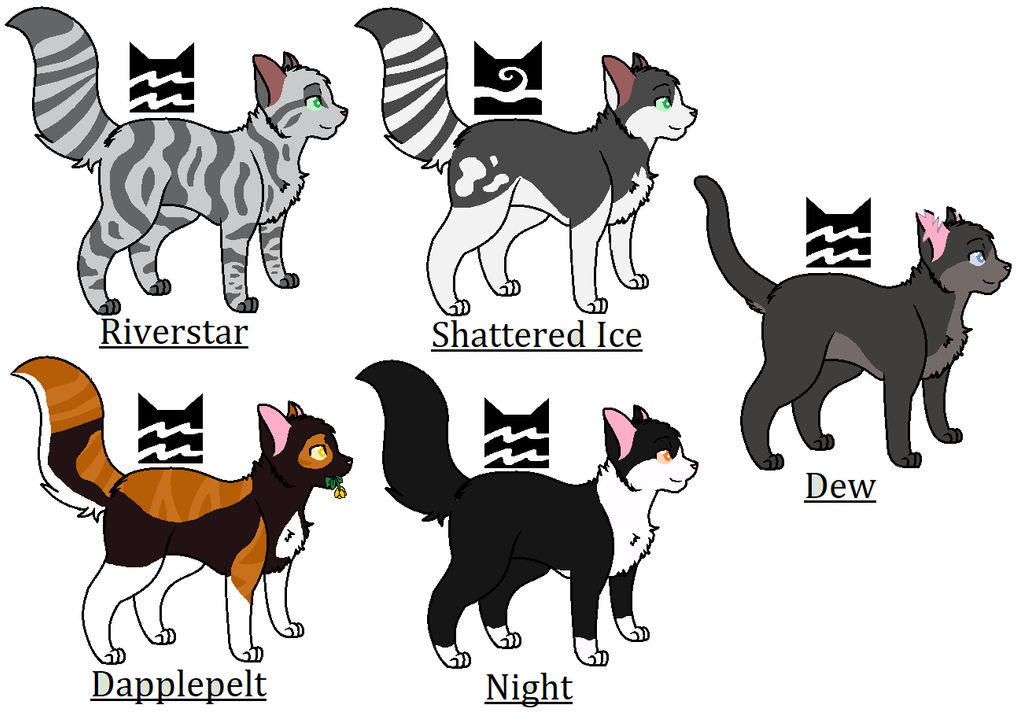 Raspberry Ripple Cat River Ripple's cats by Warrior-SpaceRanger on DeviantArt