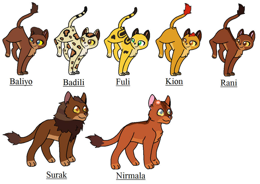 Sl Cat Races LG cats by SpaceRanger-AnAs on DeviantArt