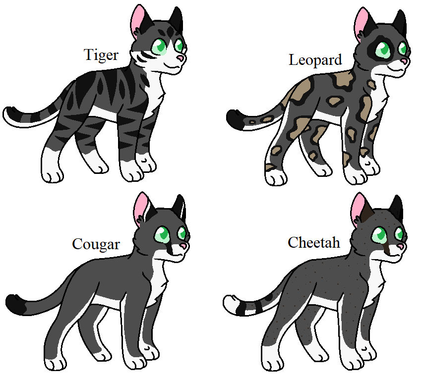 Scratch as diff cats by Warrior-SpaceRanger on DeviantArt