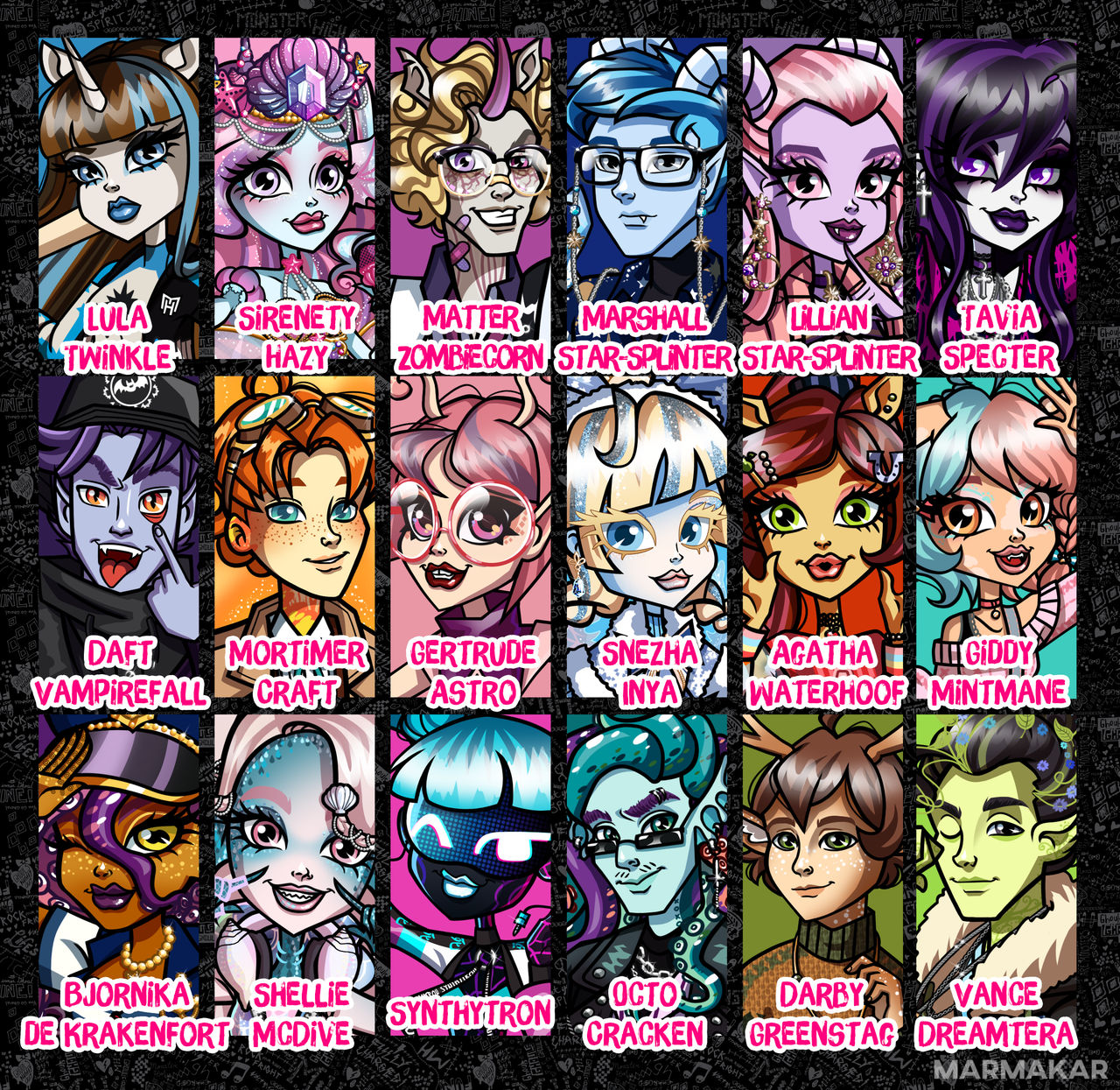 How To Make A Monster High Oc at Callum Coombes blog